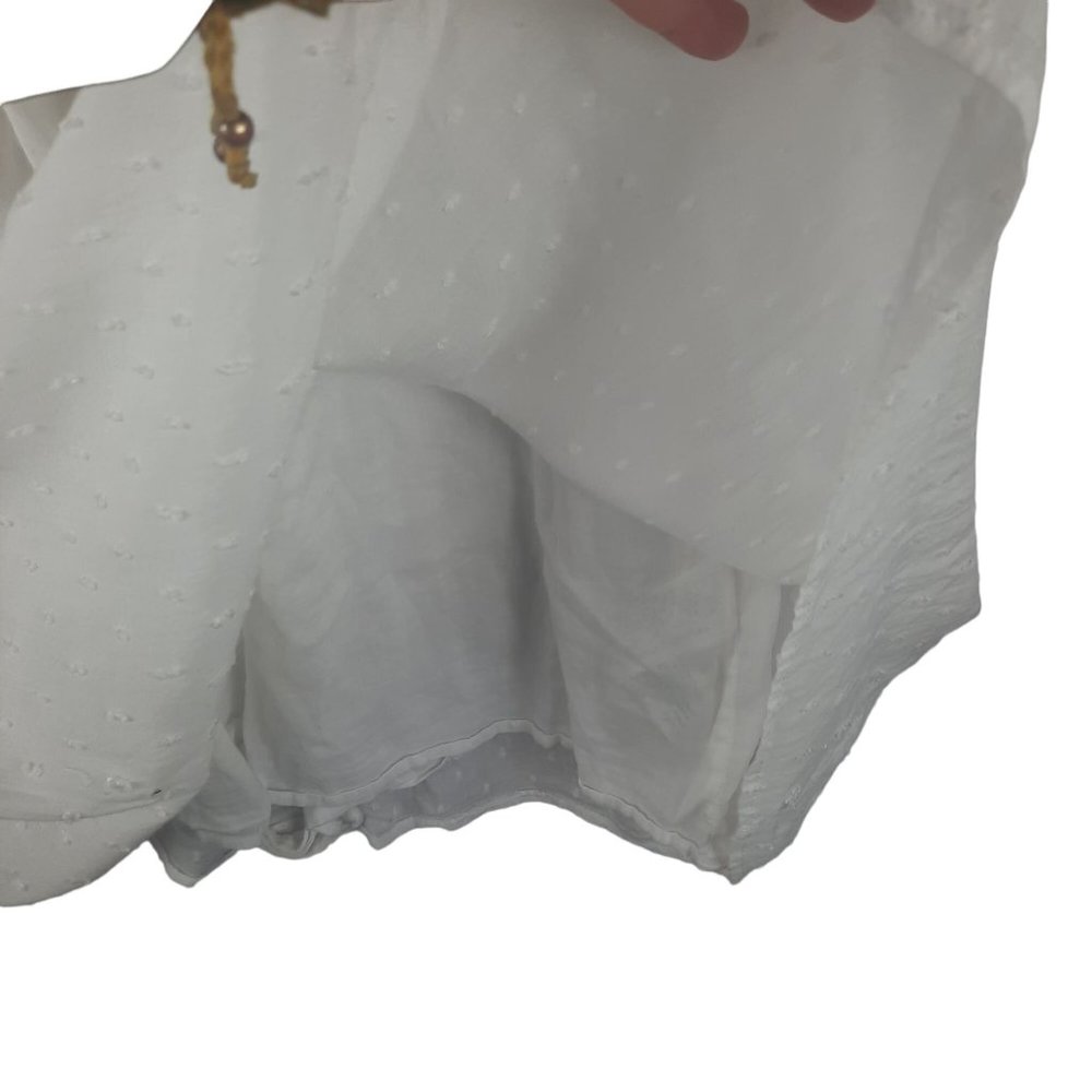 ZARA PLUMETIS EMBROIDERED DRESS - Picture 9 of 15